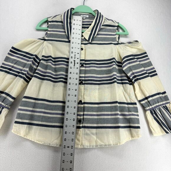 Splendid 100% Cotton Long Sleeve‎ Tshirt Blouse Ladies Size M - Picture 10 of 10